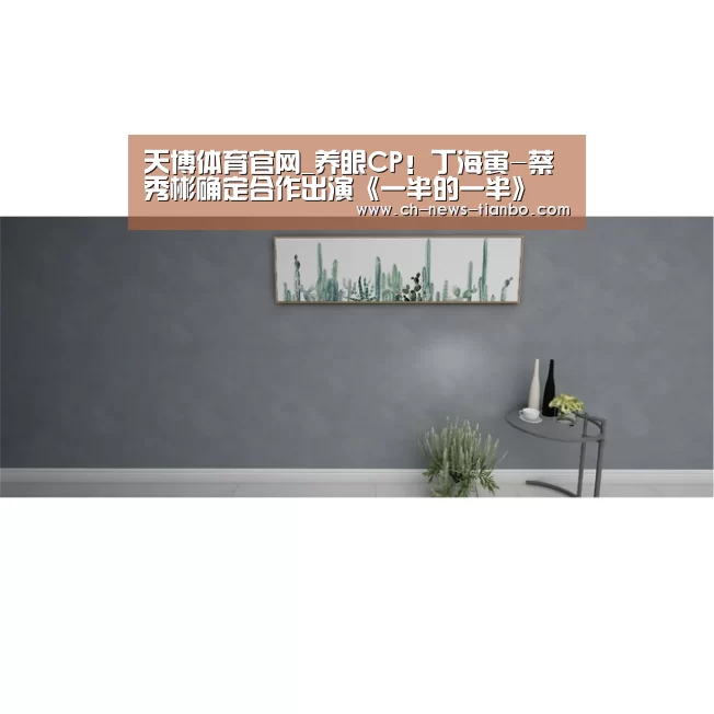 天博体育官网_养眼CP!丁海寅-蔡秀彬确定合作出演《一半的一半》(图2) 天博体育app